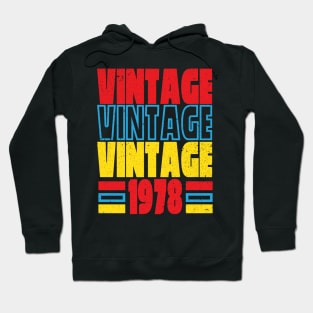 Vintage 1978 Store Sign Hoodie